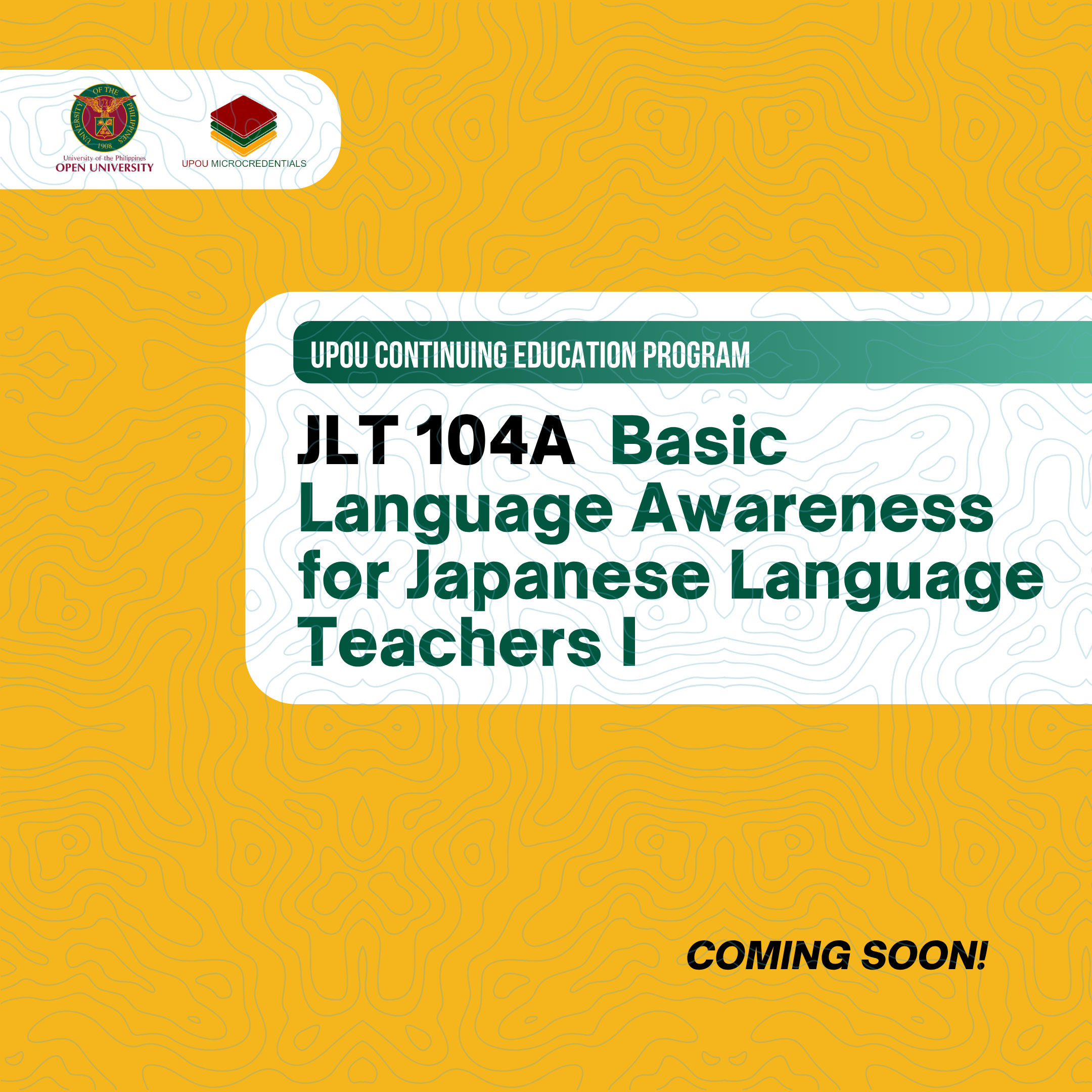 JLT 104A Basic Language